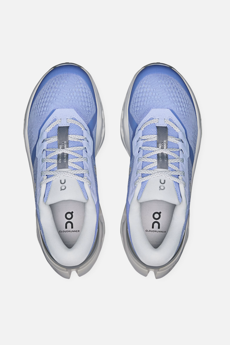 On Cloudrunner 3 Women's Sneakers in Myrtle & Platinum – back view