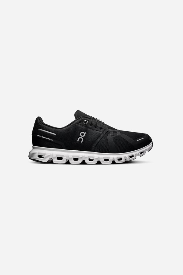 On Running Men's Cloud 6 in Black & White