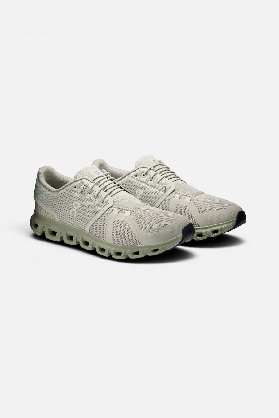 On Running Men's Cloud 6 in Brume Olive – front view