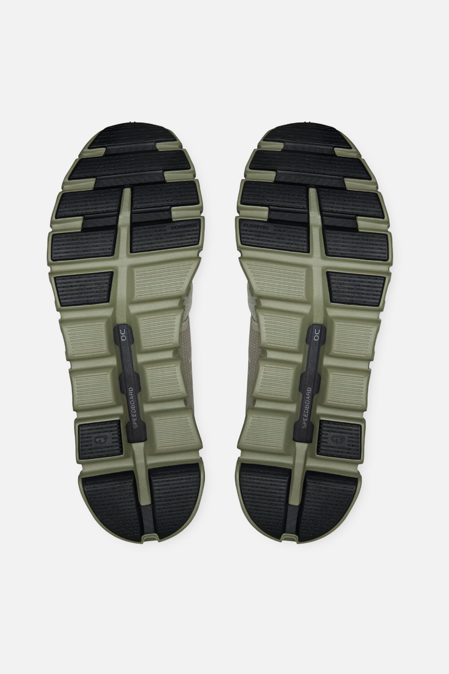 On Running Men's Cloud 6 in Brume Olive – side view