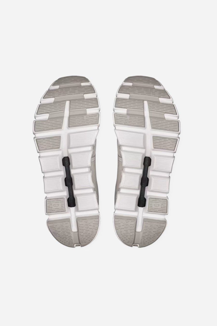 On Running Men's Cloud 6 in Pearl/White – side view