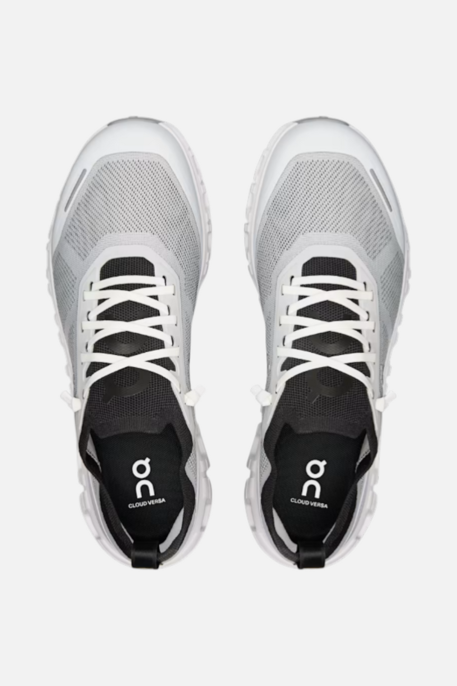 On Running Men's Cloud 6 Versa in White & Black – detail