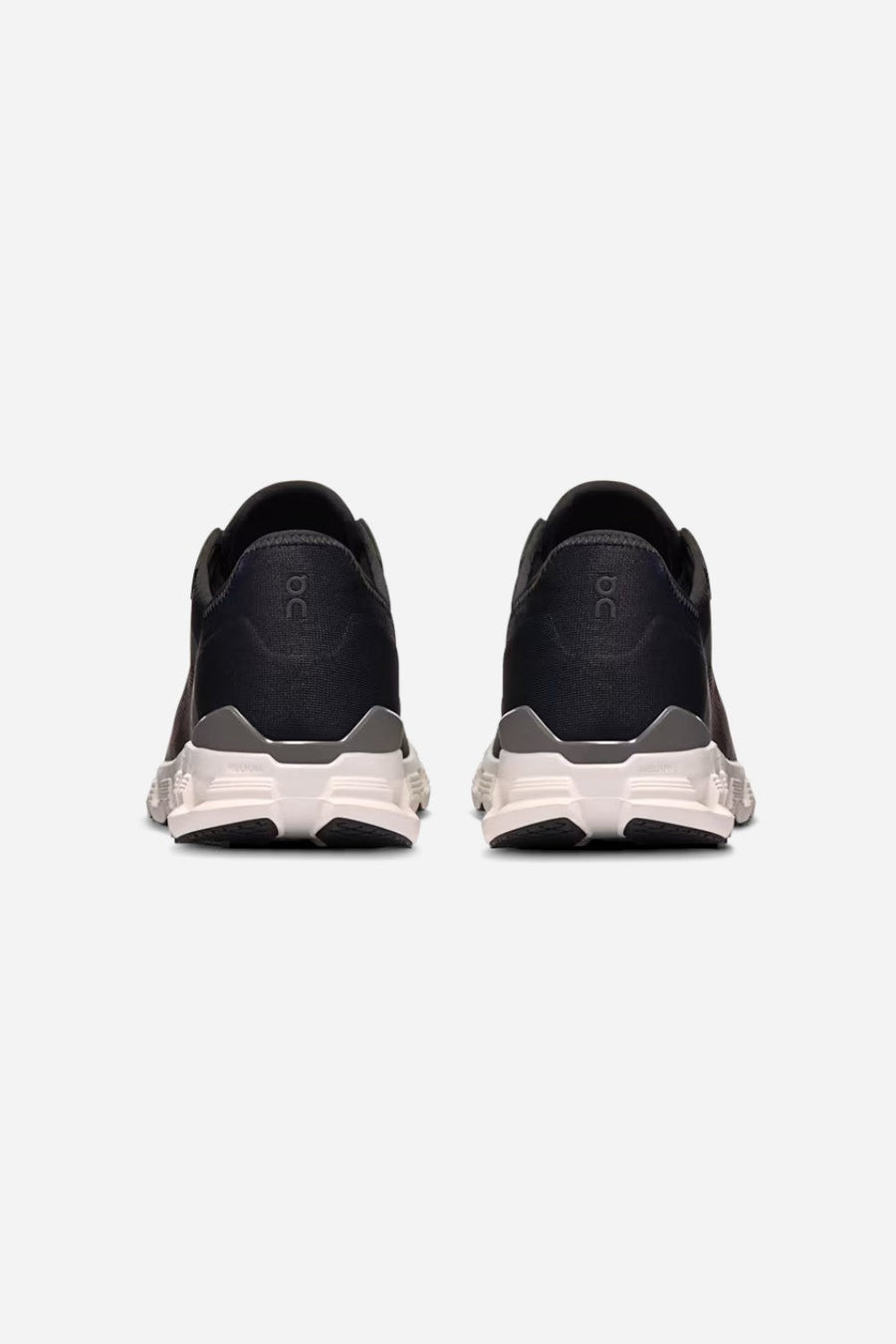 On Running Men's Cloud X 4 AD in Black & Asphalt – flat lay