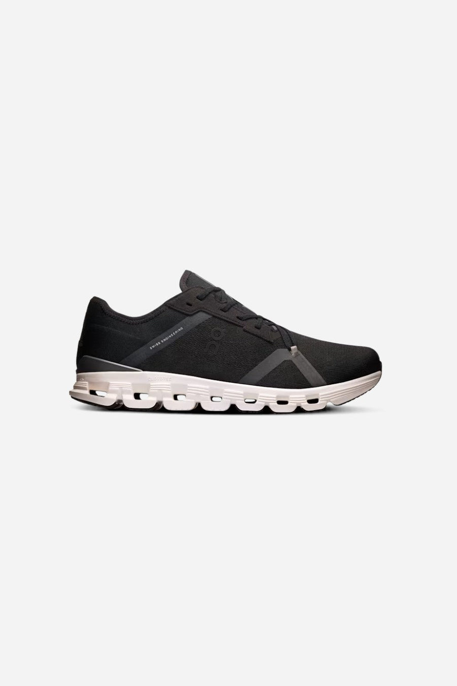 On Running Men's Cloud X 4 AD in Black & Asphalt – front view