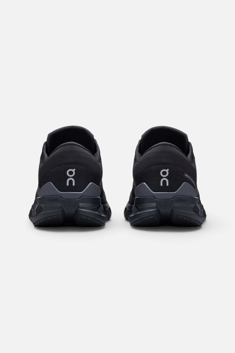On Running Mens Cloud X 4 Sneakers in Black Eclipse – flat lay