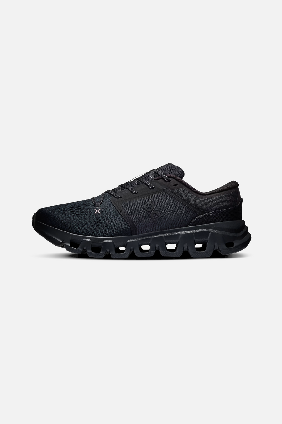On Running Men's Cloud X 5 Sneaker in Black – flat lay