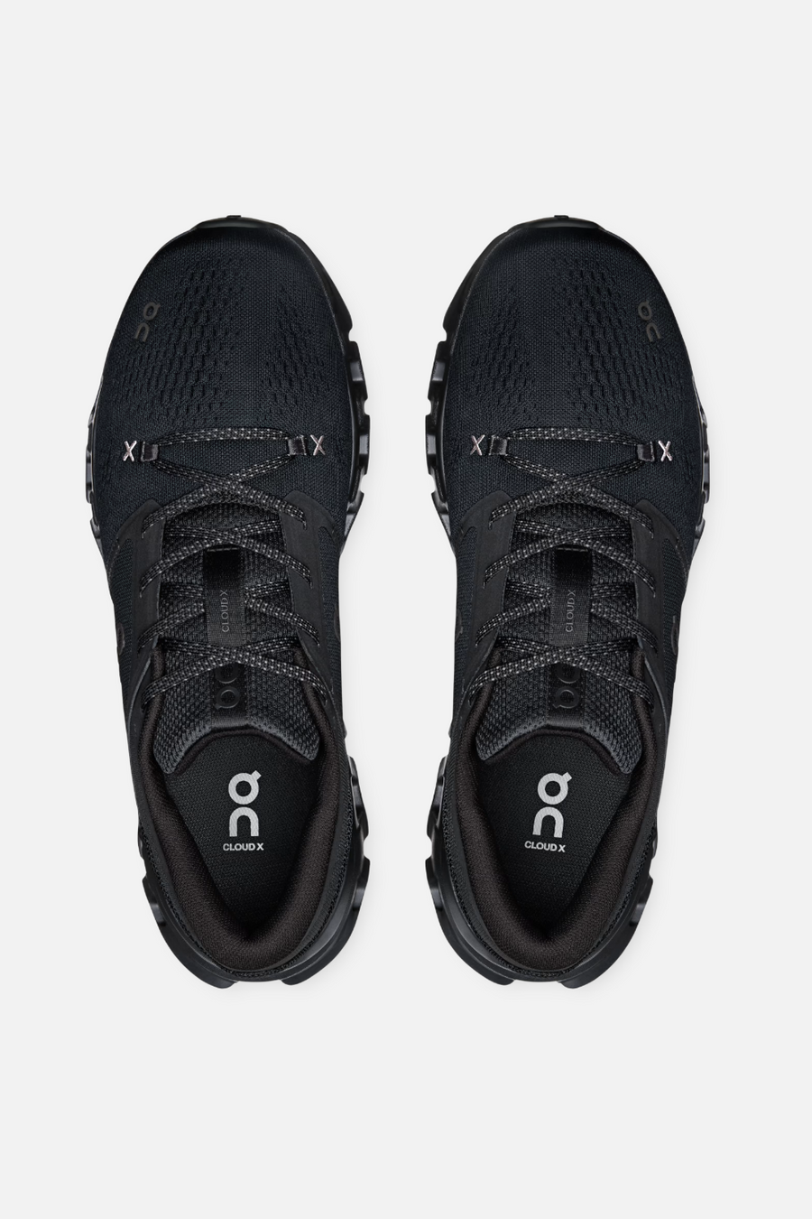 On Running Men's Cloud X 5 Sneaker in Black – side view