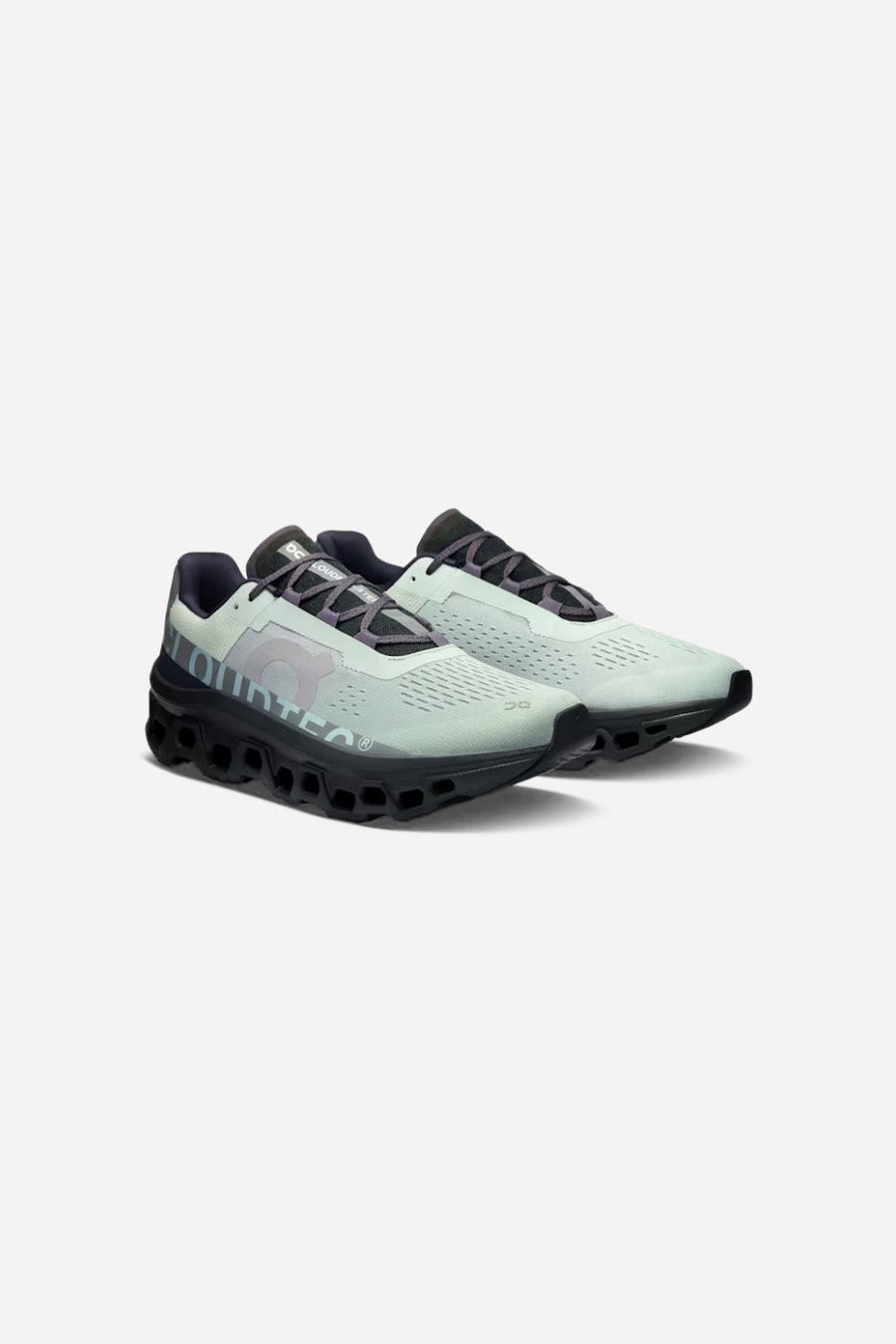ON Running Men's Cloudmonster in Glacier/Black – alternate
