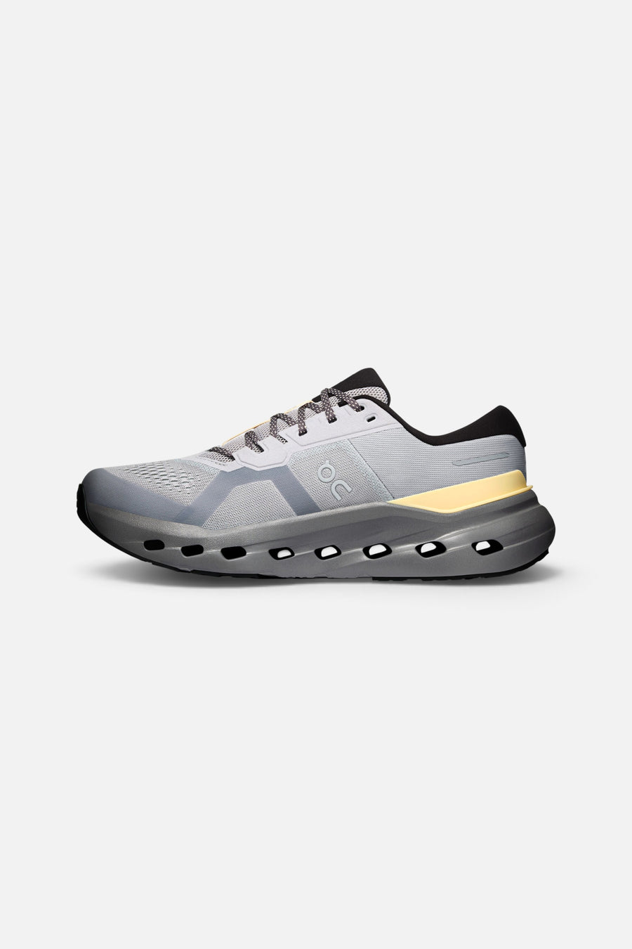 On Running Men's Cloudrunner 3 in Platinum and Squash – side-2 view