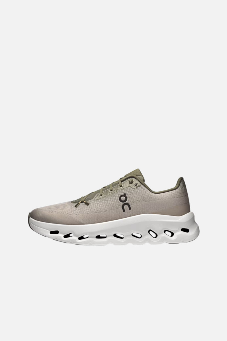 On Running Men's Cloudtilt in Olive & Desert – side view