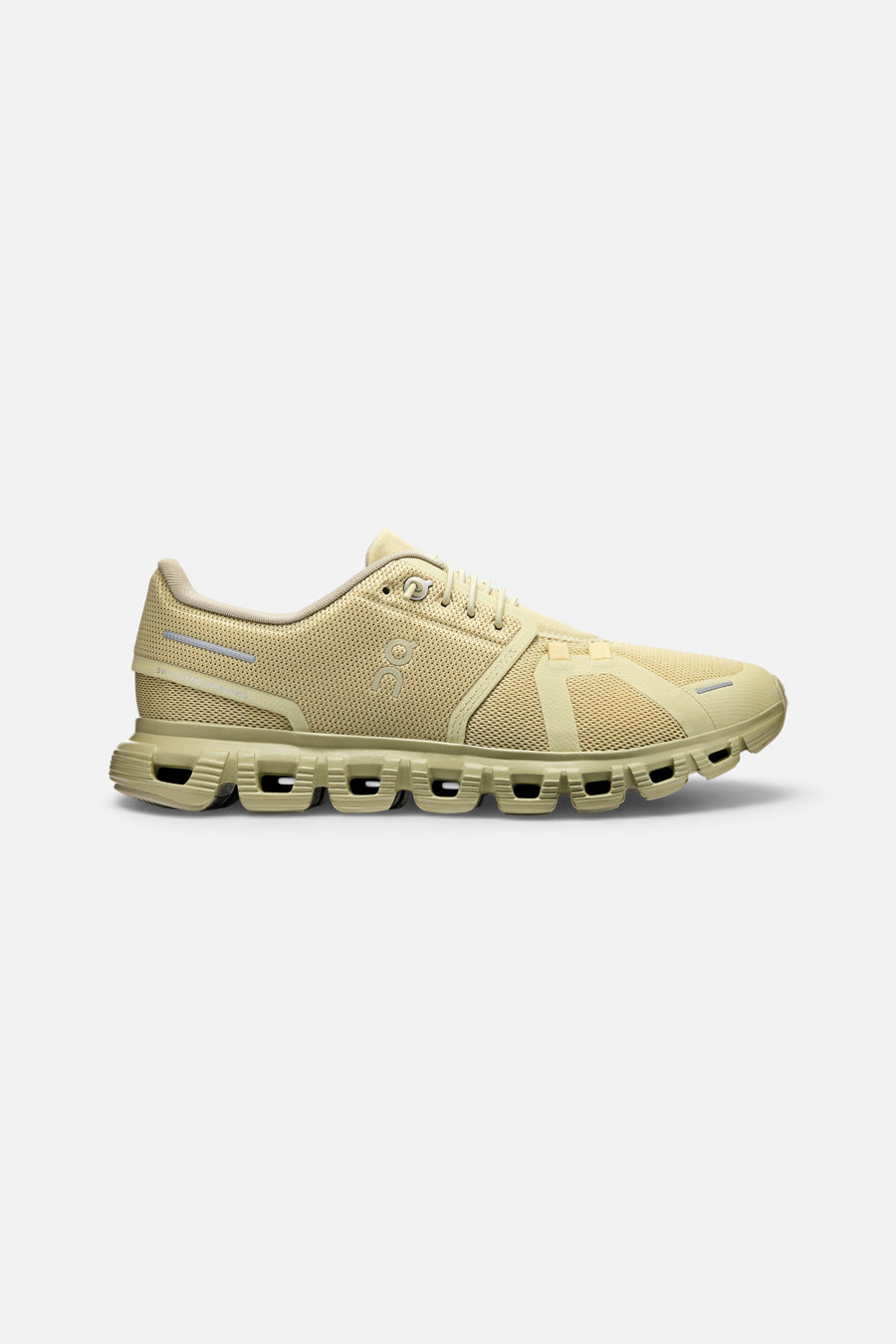 On Running Women's Cloud 6 in Haze and Fen – side view