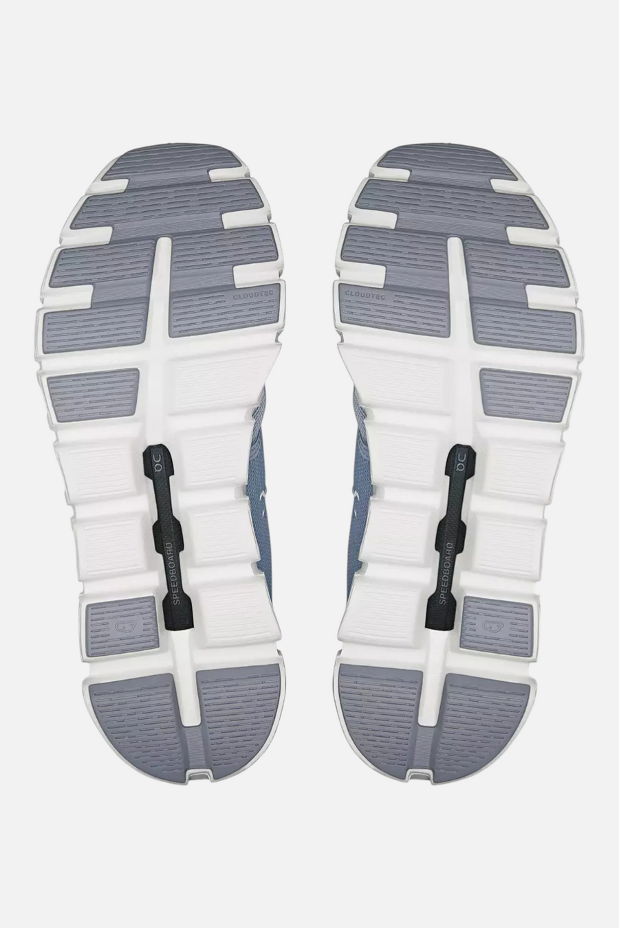 On Running Women's Cloud 6 in Nimbus – flat lay