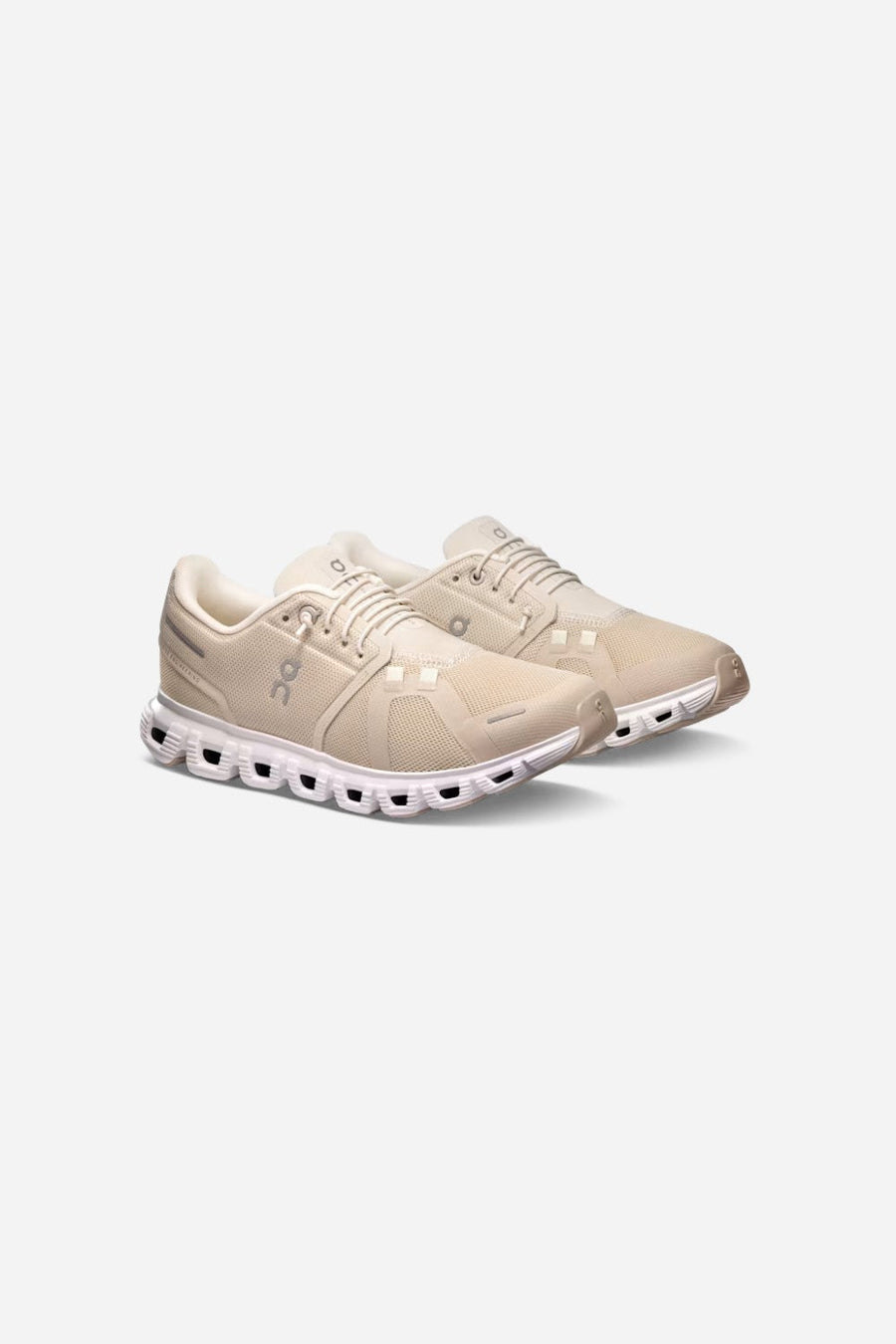 On Running Women's Cloud 6 in Pearl & White – alternate