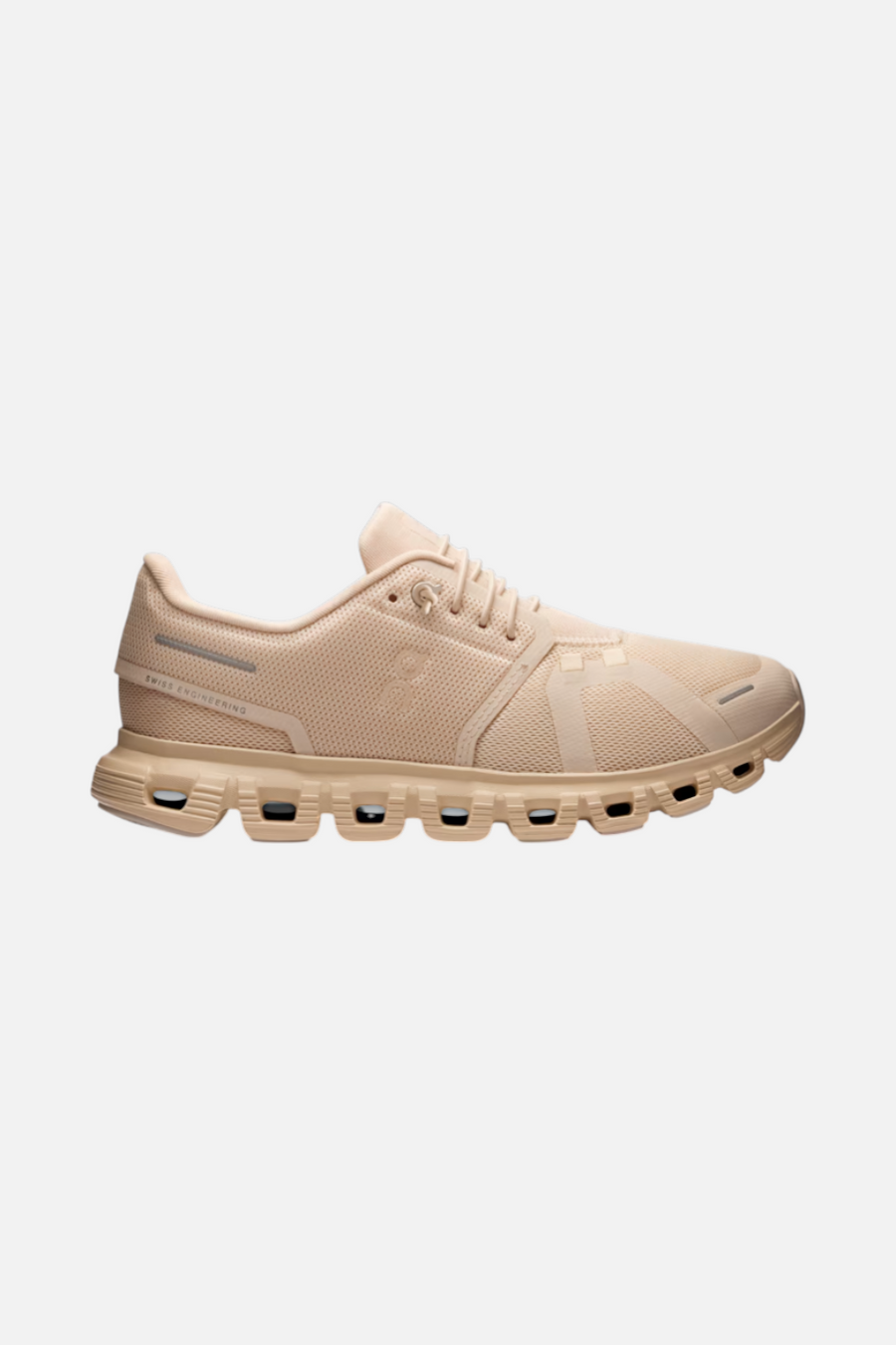 On Running Women's Cloud 6 in Sand – front view