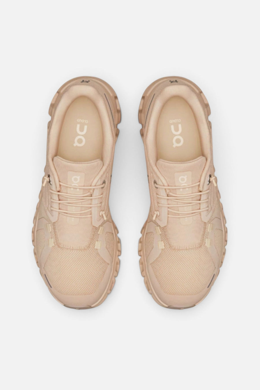 On Running Women's Cloud 6 in Sand – top view