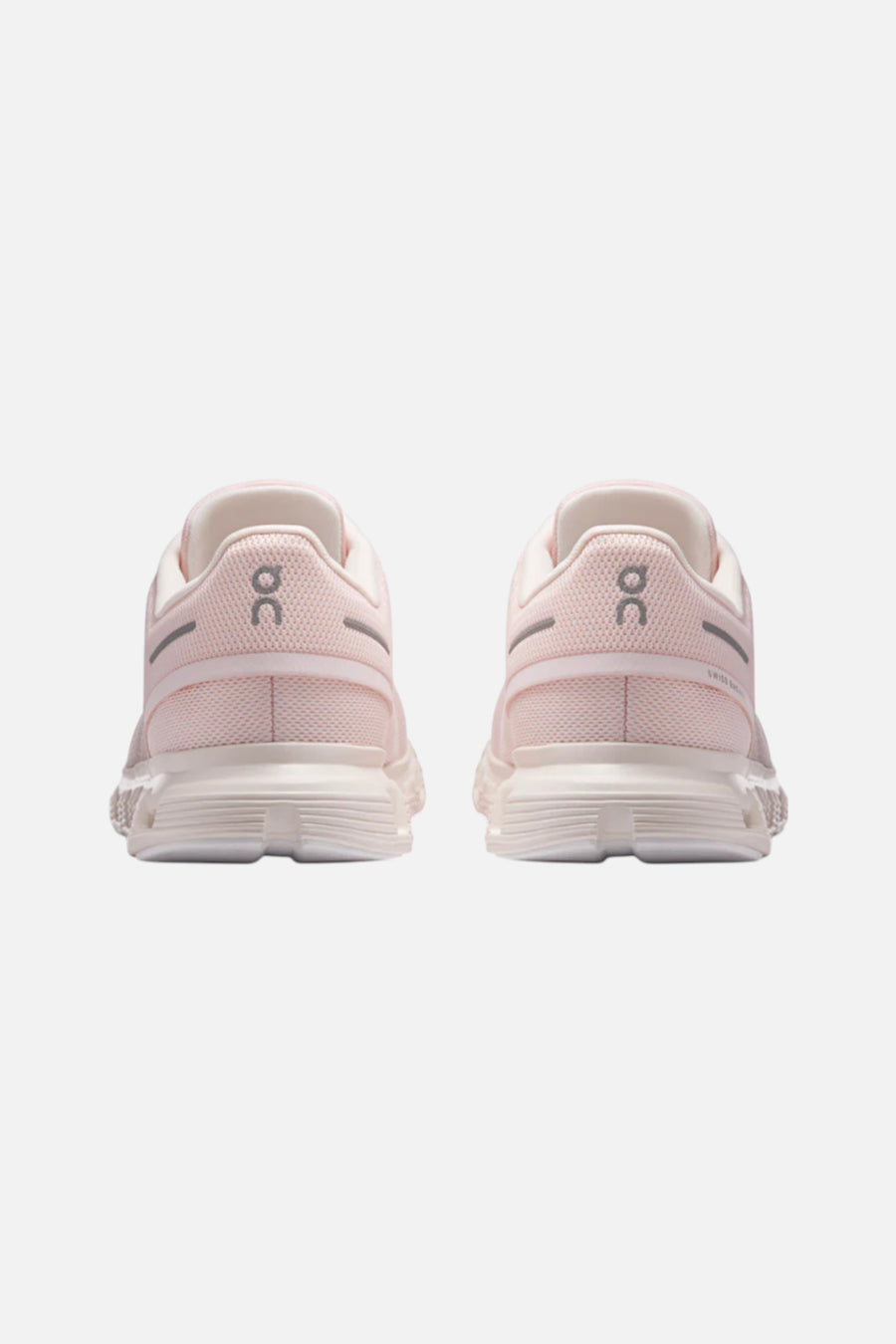On Running Women's Cloud 6 Sneaker in Salt and Gardenia – back view