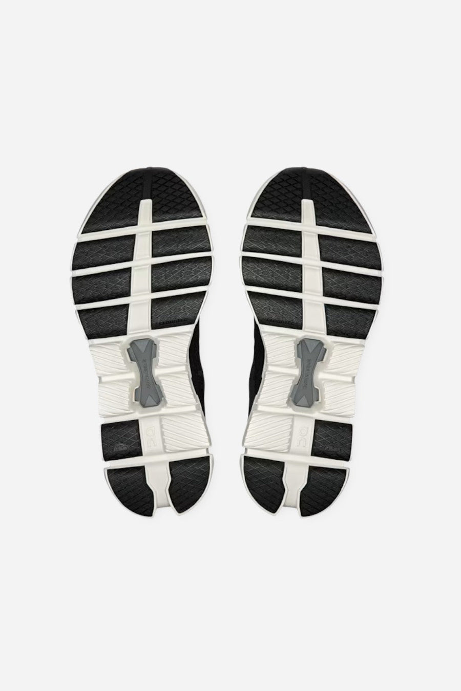 On Running Women's Cloud X 4 AD in Black/Asphalt – side view