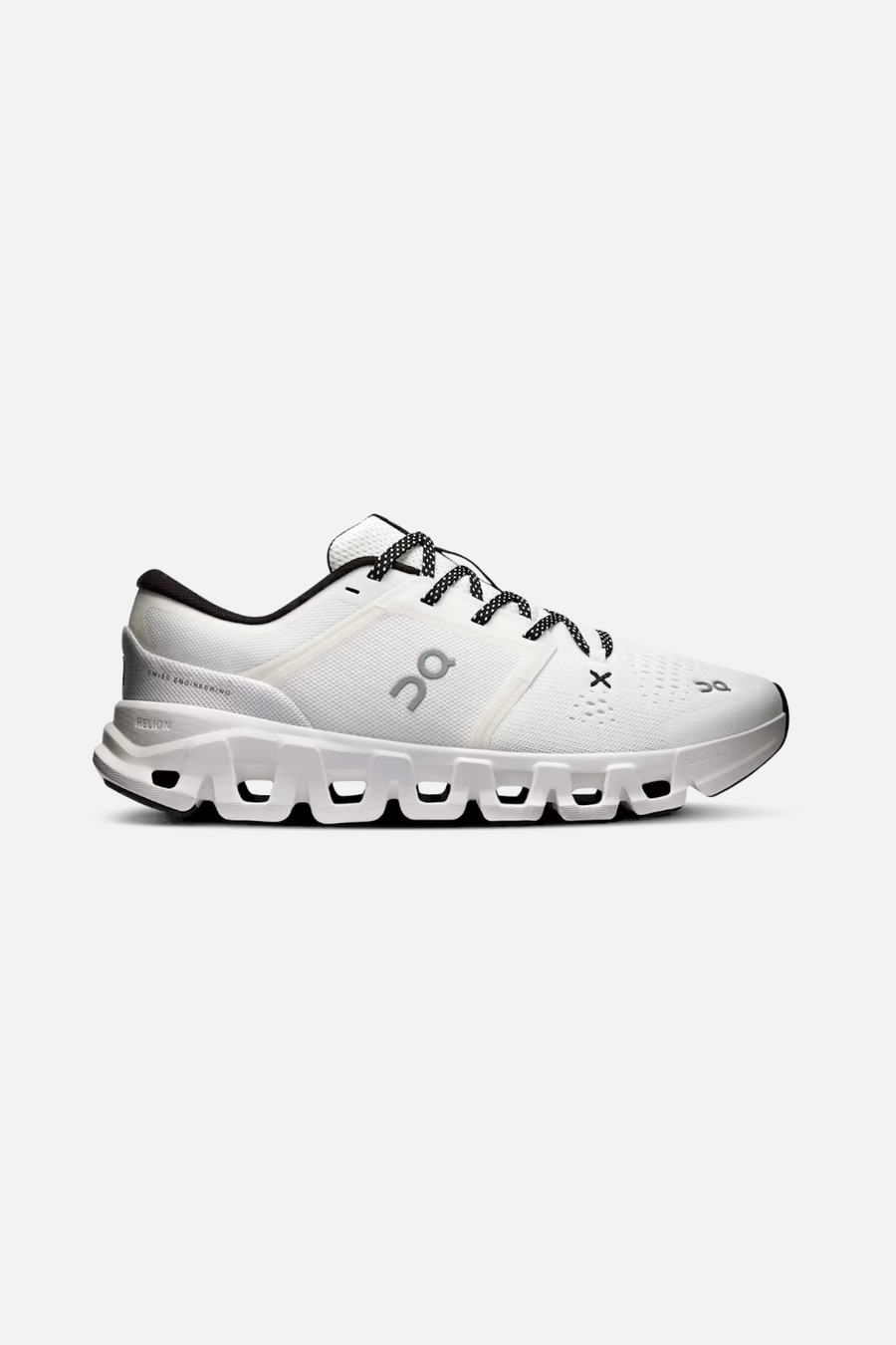 On Running Women's Cloud X 5 Sneaker in Black and White – back view
