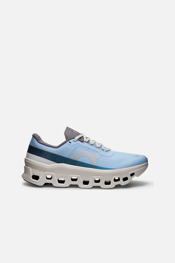 On Running Women's Cloudmonster 1 in Cerulean and Ice