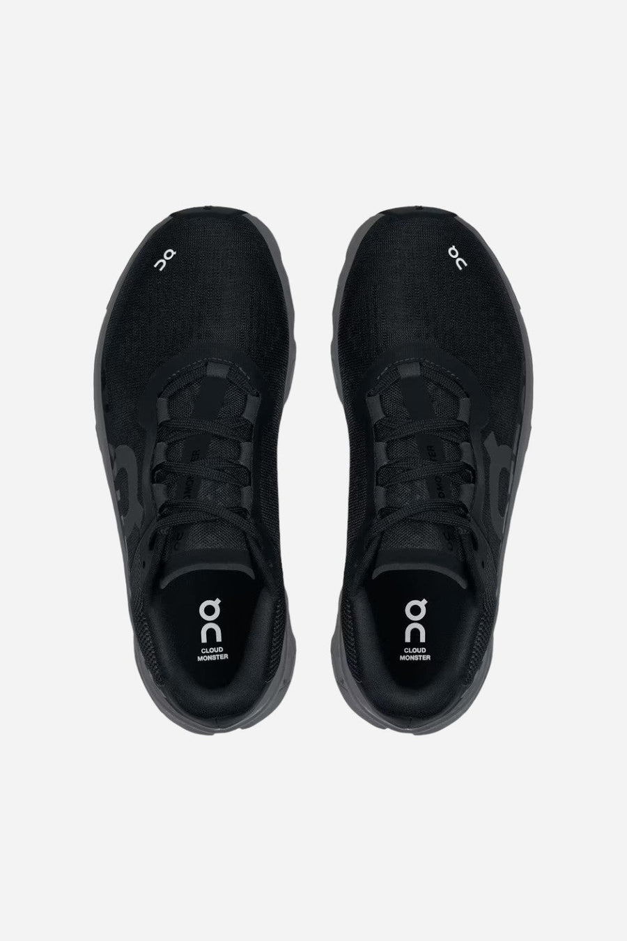On Running Women's Cloudmonster Sneakers in Black Magnet – alternate