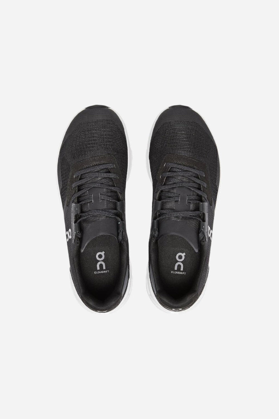On Running Women's Cloudrift in Black/White – detail
