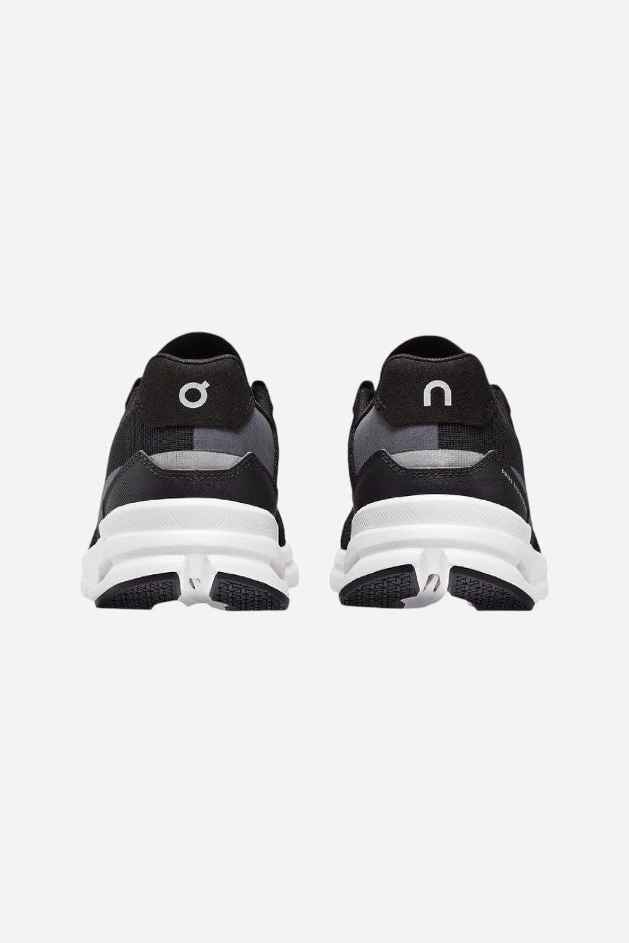 On Running Women's Cloudrift in Black/White – flat lay