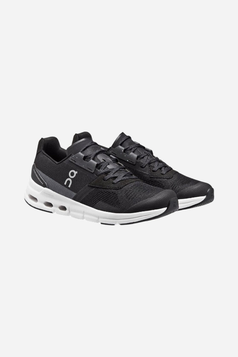 On Running Women's Cloudrift in Black/White – side view