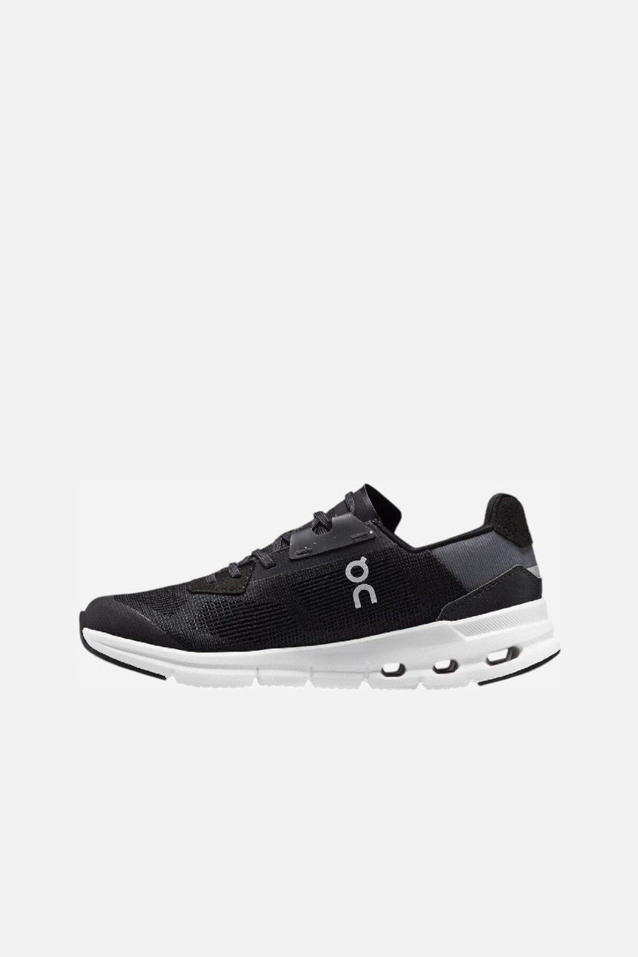 On Running Women's Cloudrift in Black/White – side view