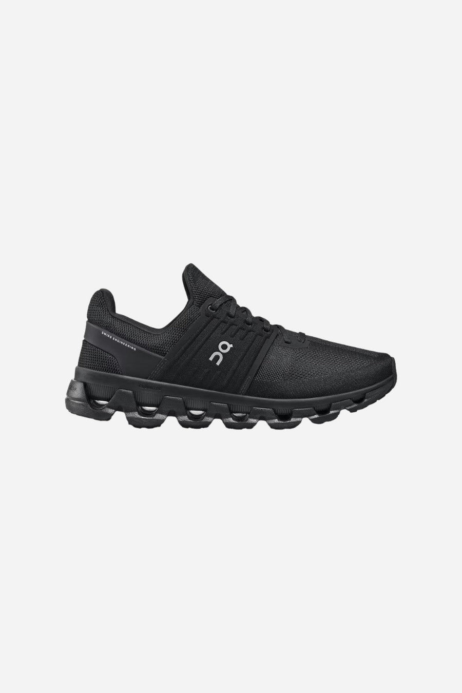 On Running Women's Cloudswift 3 AD in All Black – front view