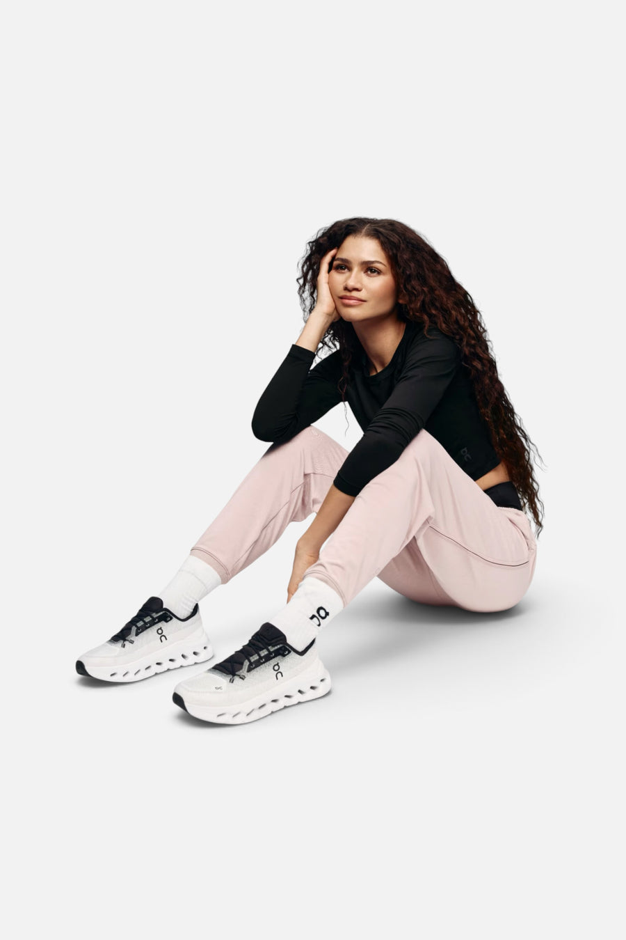 On Running Womens Cloudtilt 1 Sneakers in Black/Ivory – alternate
