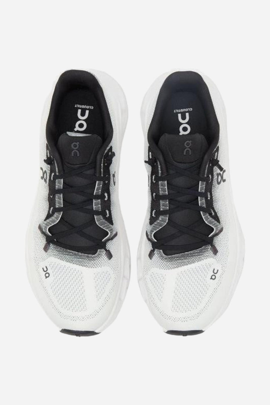On Running Womens Cloudtilt 1 Sneakers in Black/Ivory – side view