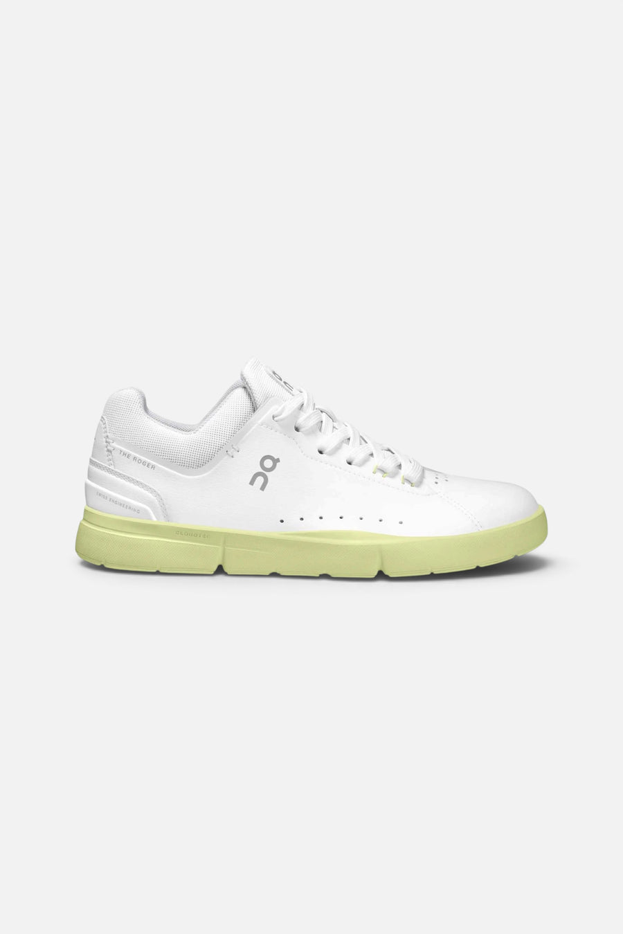 On Running Women's Roger Advantage 1 in White/Hay – front view