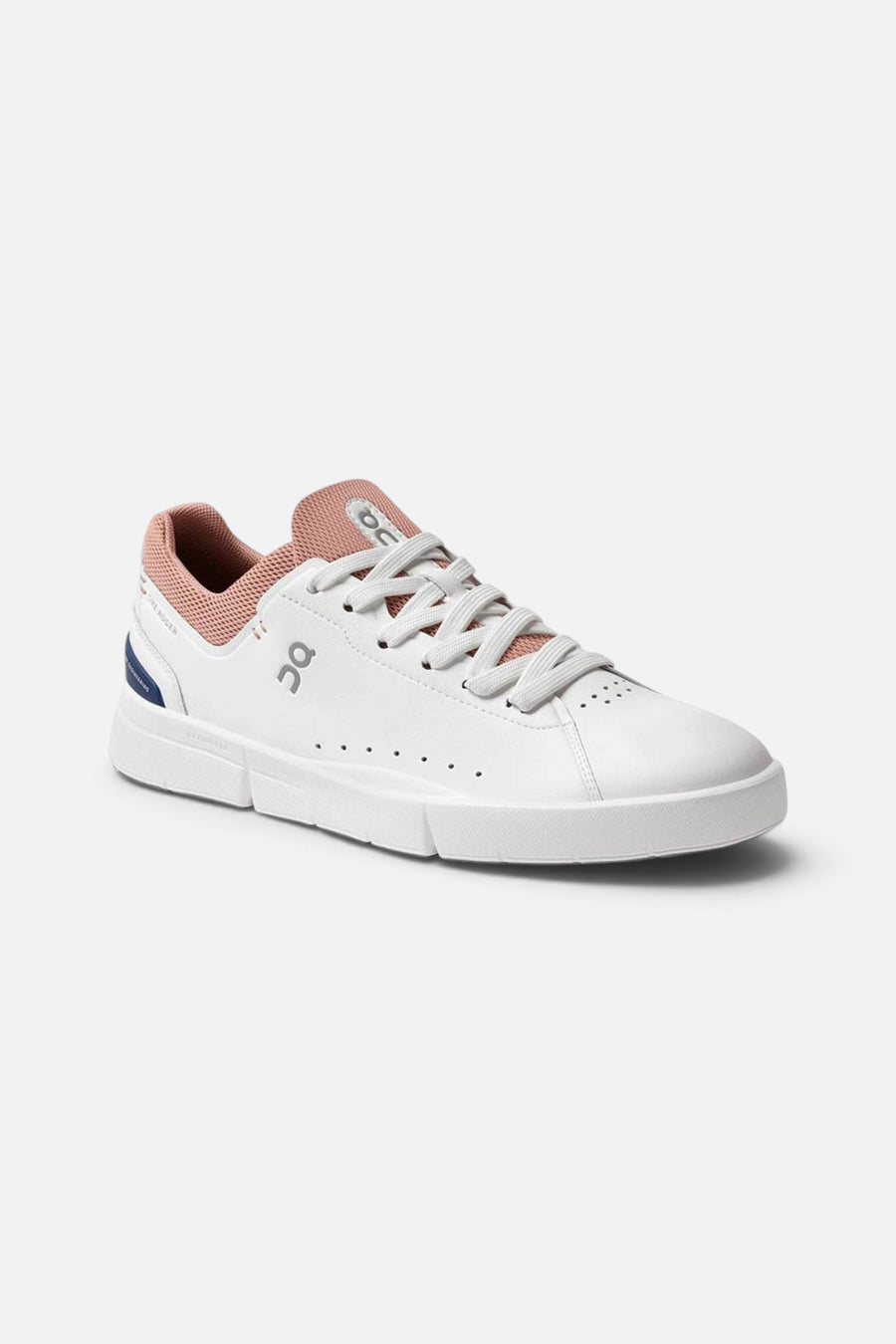 ON Running Women's Roger Advantage In White/Dustrose – back view