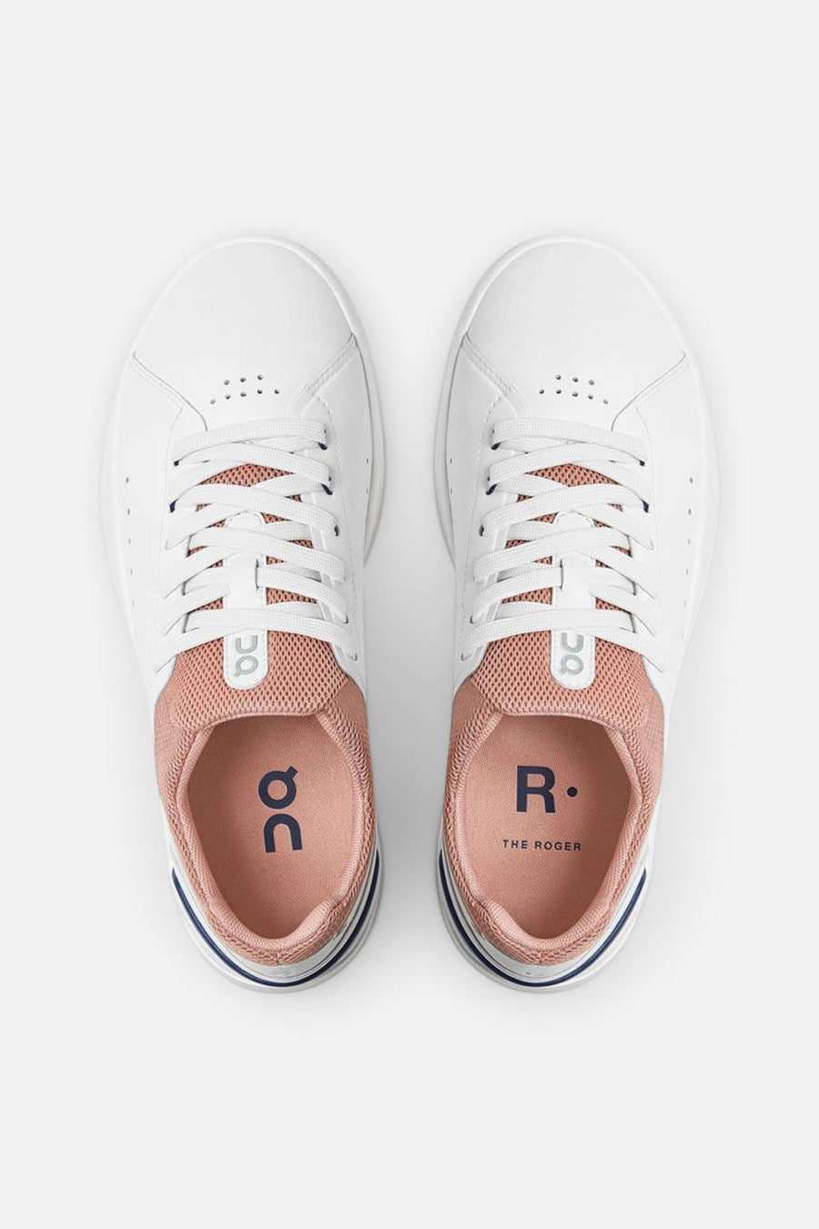 ON Running Women's Roger Advantage In White/Dustrose – detail