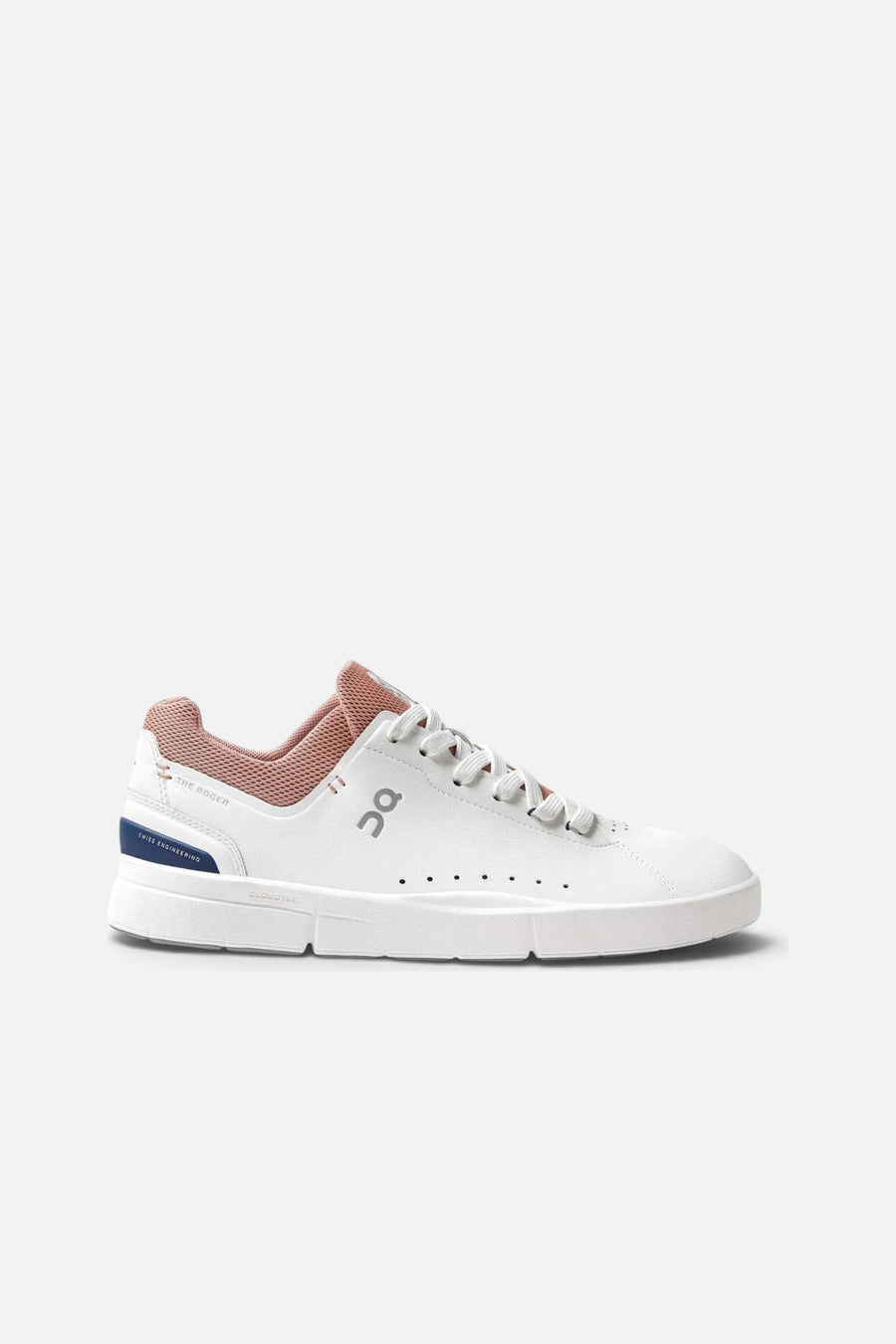 ON Running Women's Roger Advantage In White/Dustrose – side view