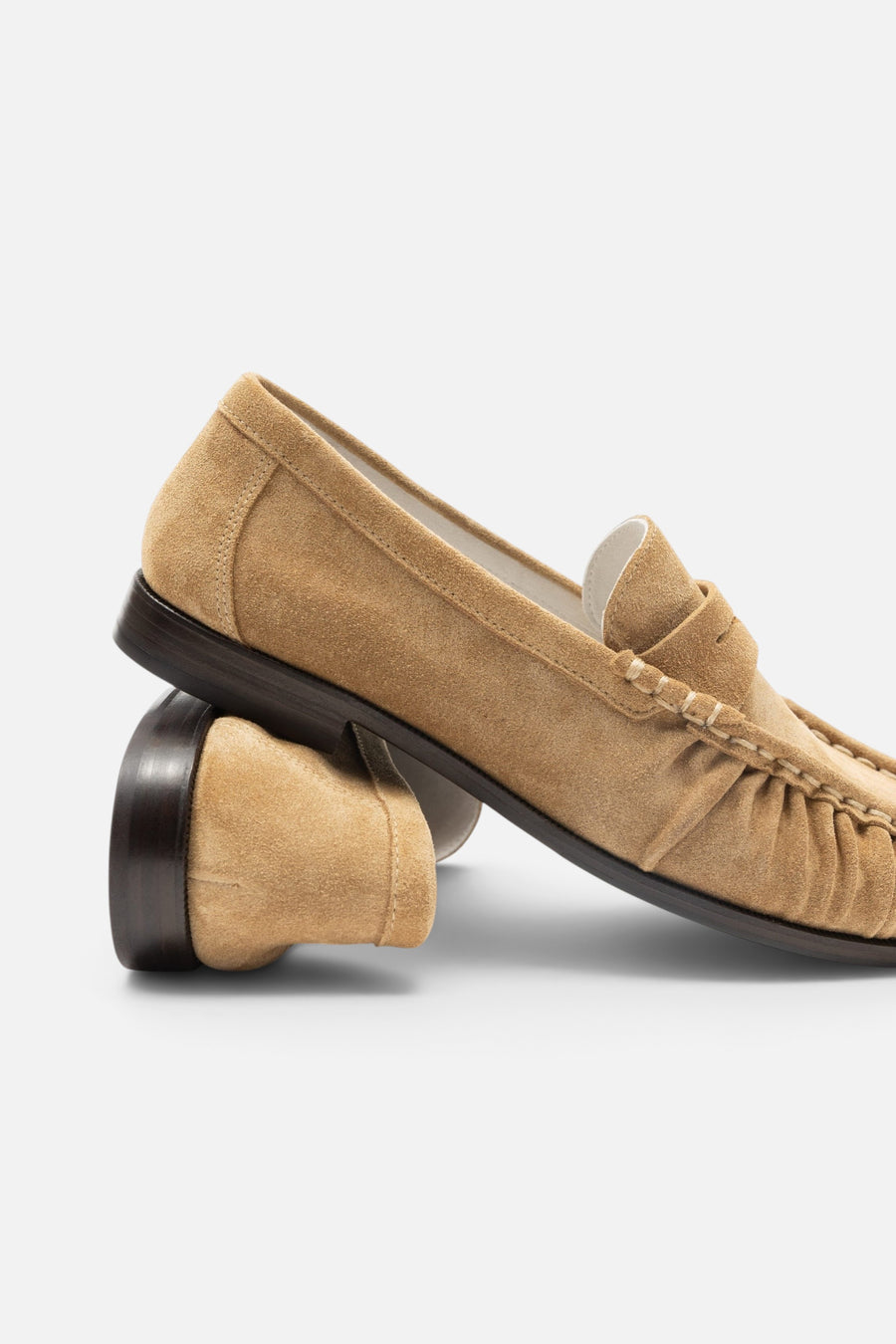 Oncept Dover Soft Loafer in Ginger – back view