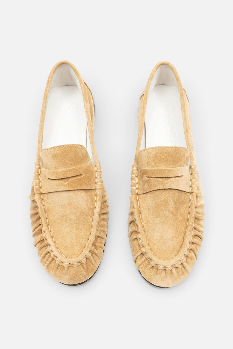 Oncept Dover Soft Loafer in Ginger – top view