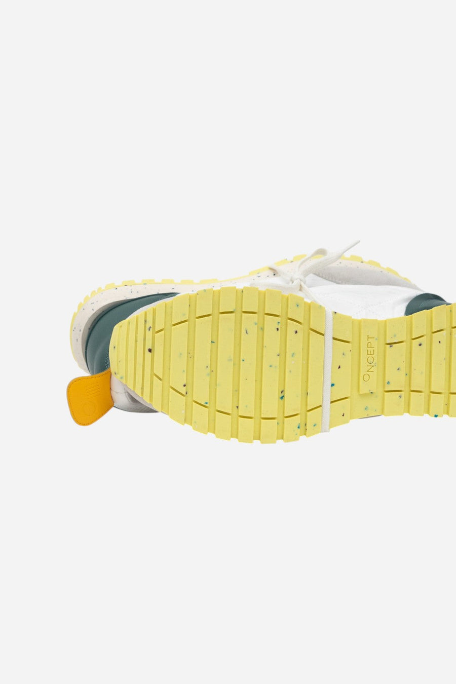 Oncept Men Tokyo Sneakers in White Green – detail