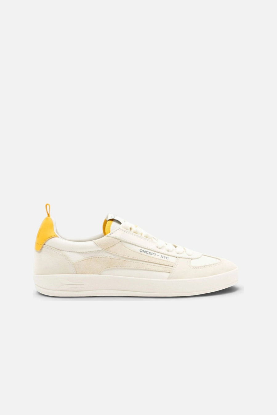 Oncept Men's Fez Sneaker in Vintage White – side view