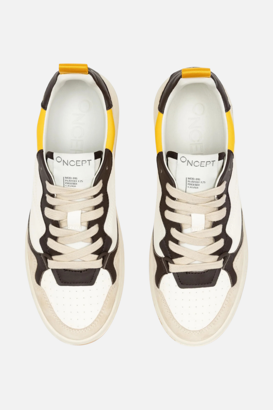 Oncept Men's Phoenix Sneaker in Caviar – back view