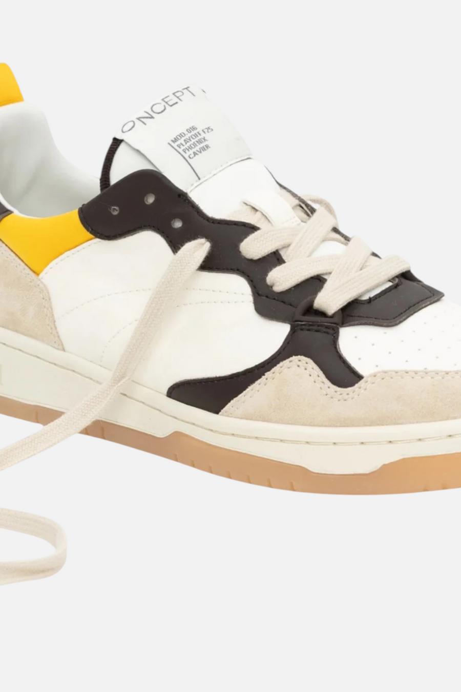 Oncept Men's Phoenix Sneaker in Caviar – side view