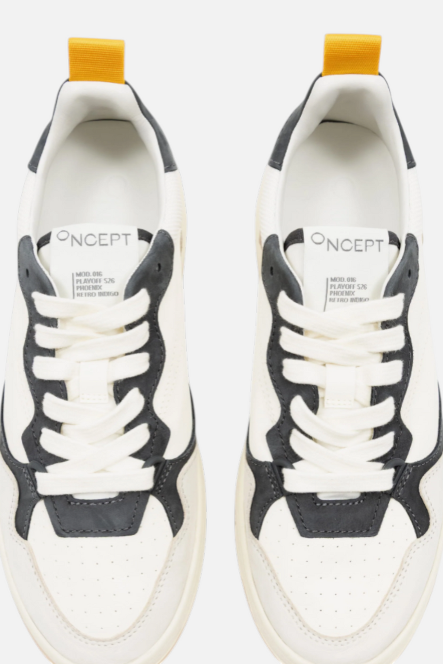 Oncept Men's Phoenix Sneaker in Retro Indigo – side view