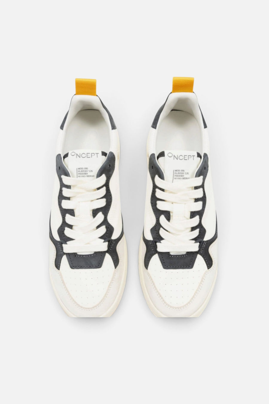 Oncept Men's Phoenix Sneaker in Retro Indigo – top view