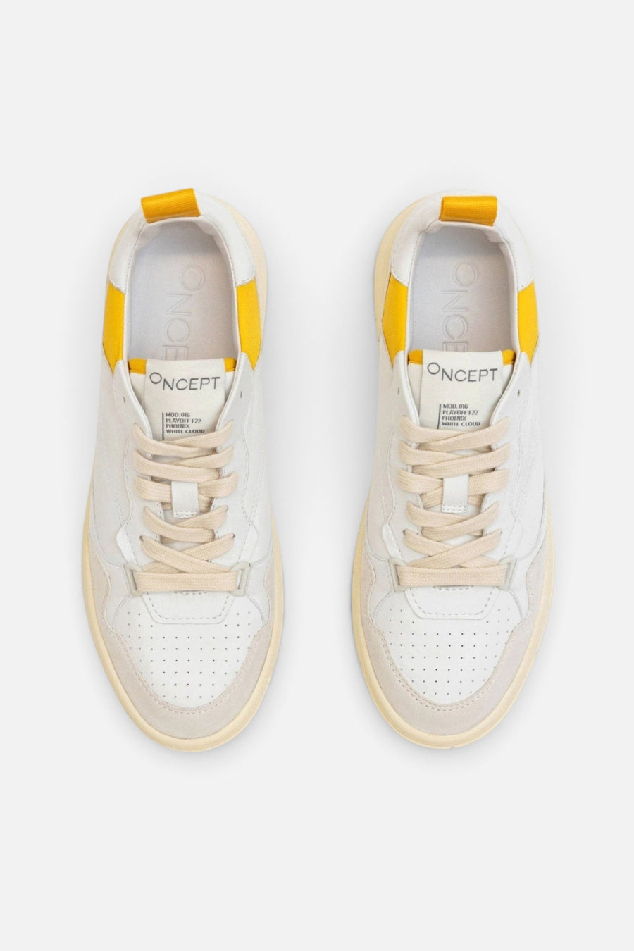 Oncept Mens Phoenix White Cloud – side view
