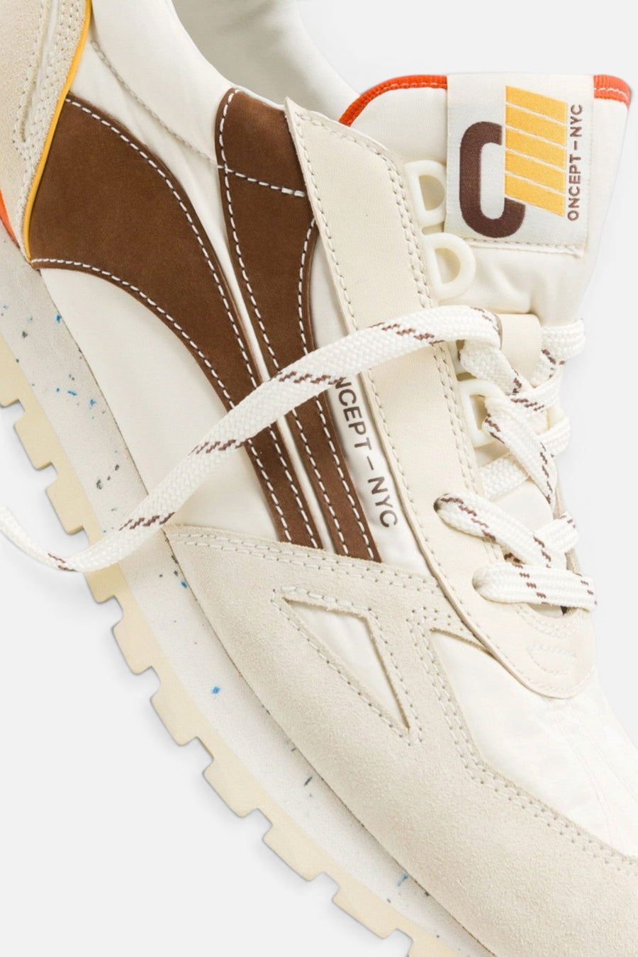 Oncept Men's Toronto Sneaker in Stucco – flat lay