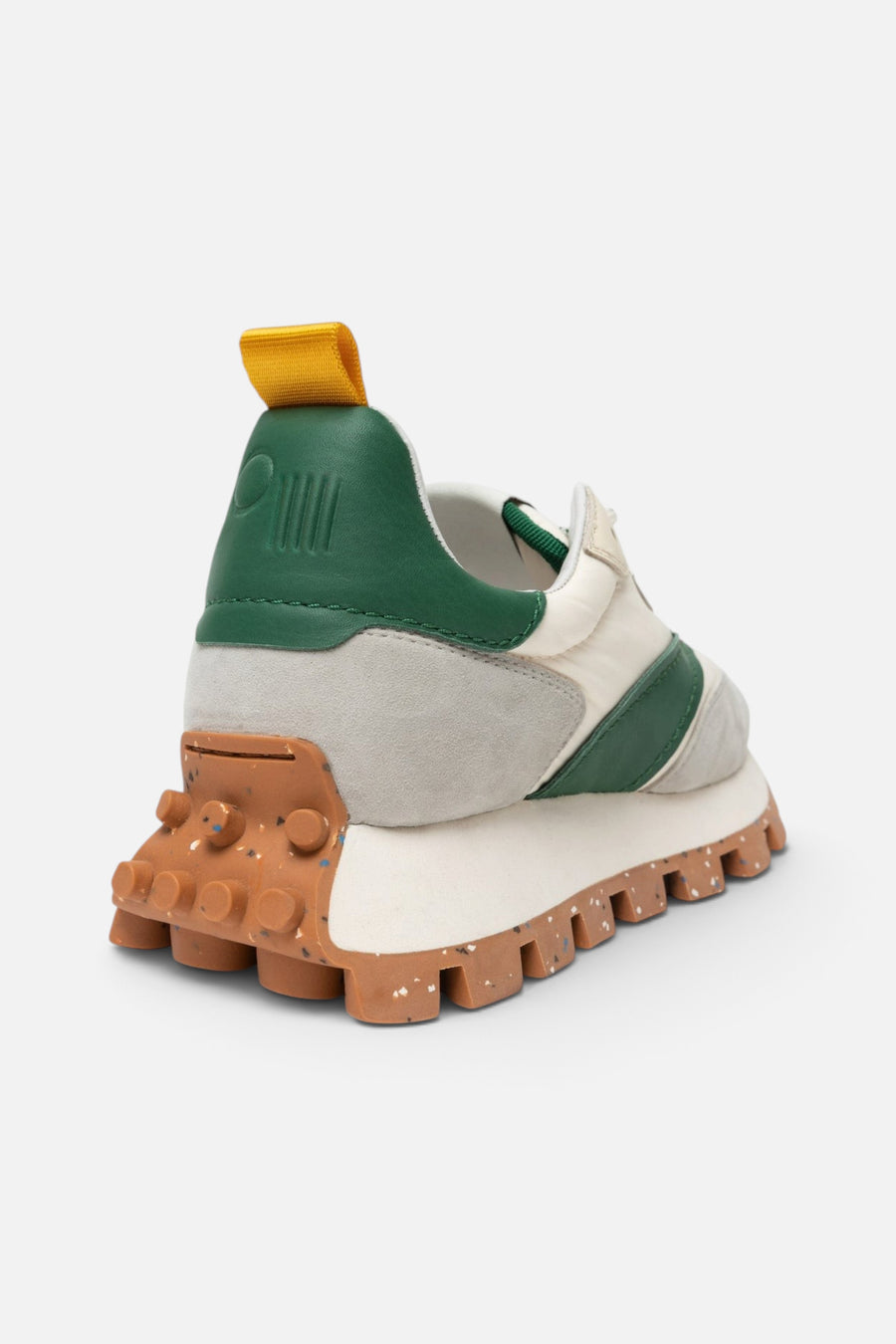 Oncept Osaka Sneakers in Ivory Green – flat lay