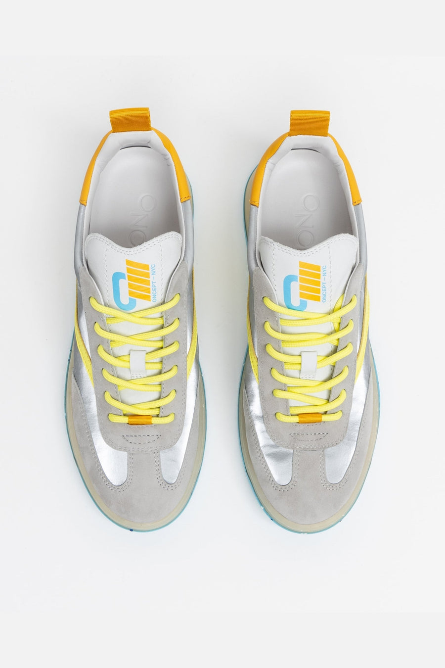 Oncept Panama Sneakers in Silver Flash – back view