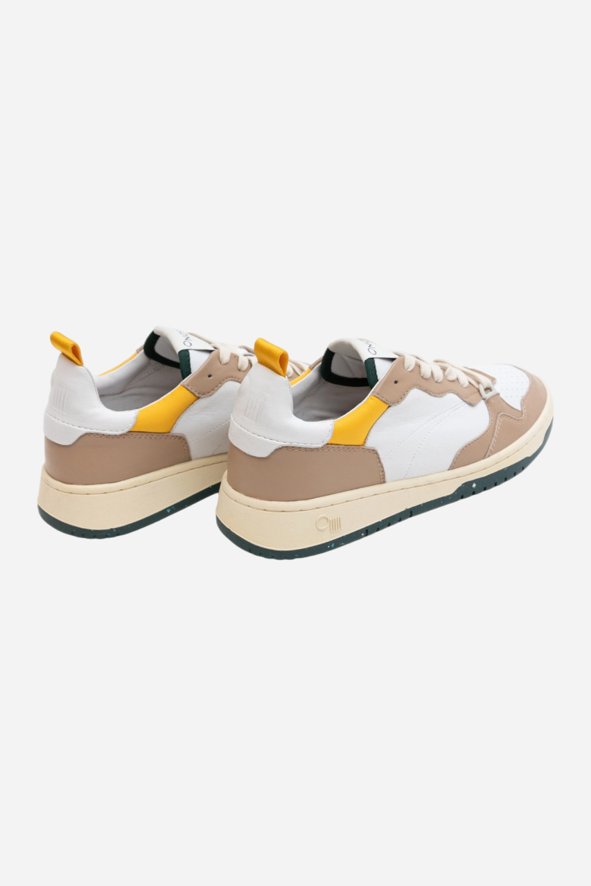 Oncept Phoenix Mens Sneakers in Oak Multi – back view