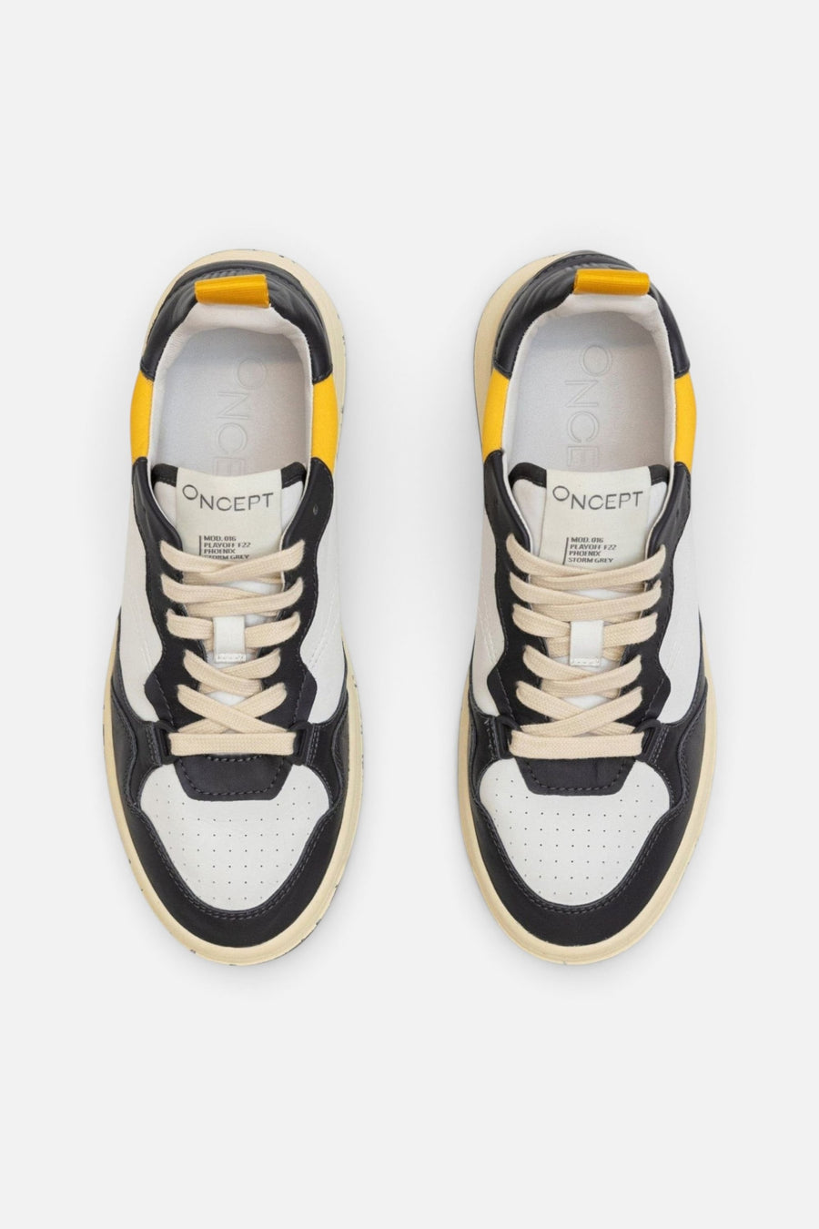 Oncept Phoenix Mens Sneakers in Storm Grey – side view