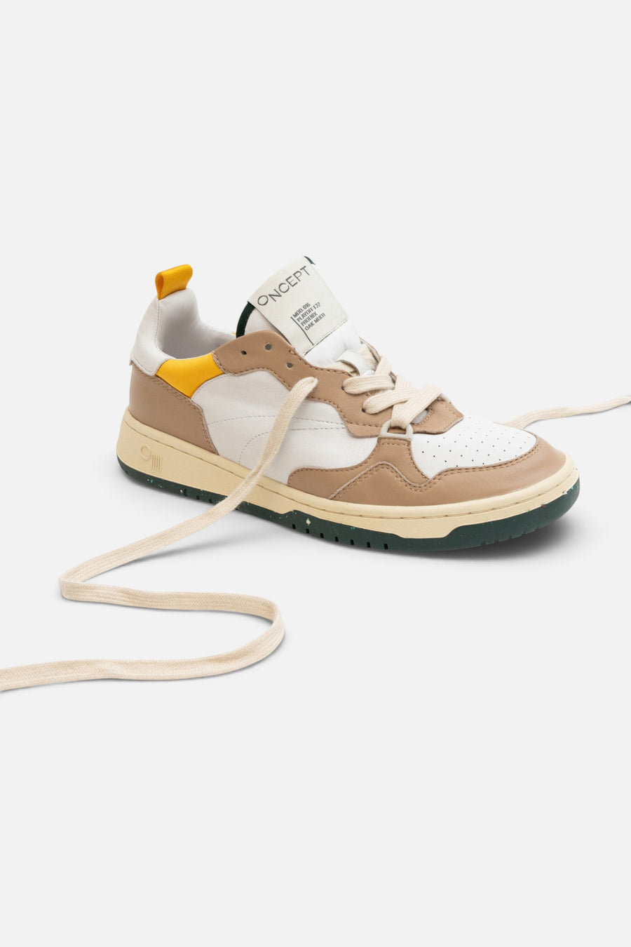 Oncept Phoenix Sneakers in Oak Multi – flat lay